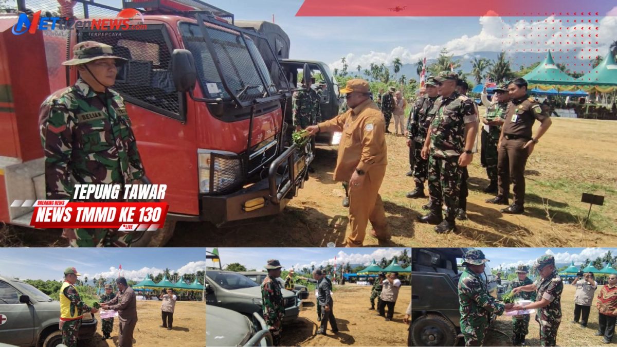 Dukung TMMD ke-130, Sekda Aceh Tenggara Apresiasi Kekompakan Warga Gelar Peusijuek