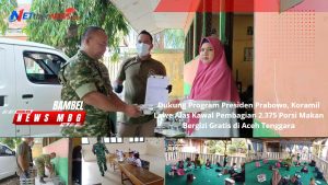 Dukung Generasi Sehat, Babinsa Bambel Pastikan Distribusi Makanan Bergizi Gratis Tepat Sasaran
